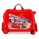 Lagaminas Disney Cars raudonas sėdimas 31*45*20 cm
